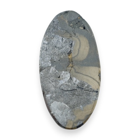 Schalenblende agate cabochon 34x17 mm no 33