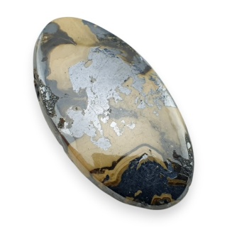 Agat schalenblende kaboszon 35x18 mm nr 15