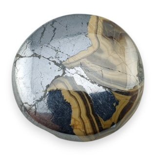 Agat schalenblende kaboszon fi 22 mm nr 21