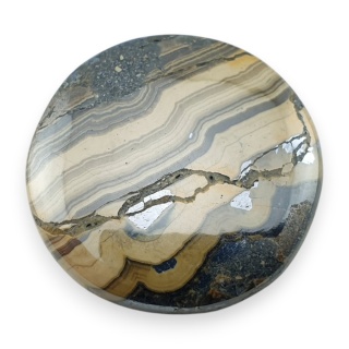 Agat schalenblende kaboszon fi 26 mm nr 19