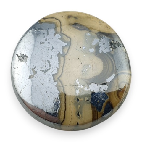 Schalenblende agate cabochon fi 28 mm no 27