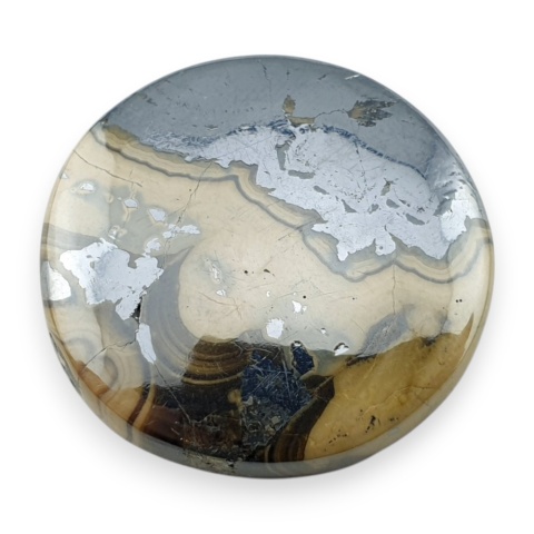 Schalenblende agate cabochon fi 28 mm no 27