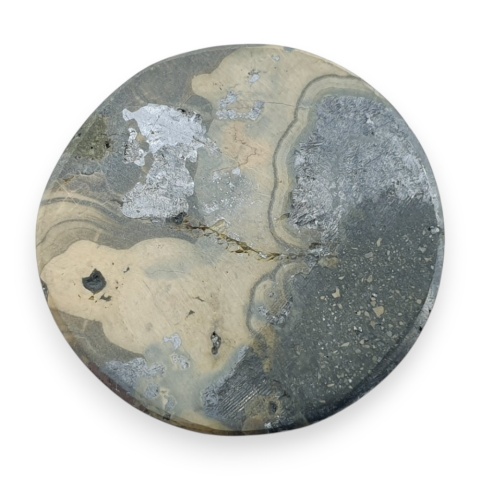 Schalenblende agate cabochon fi 28 mm no 27