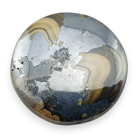 Schalenblende agate cabochon fi 28 mm no 5