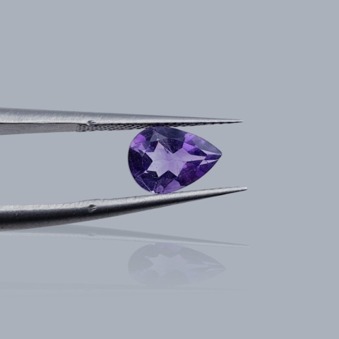 Ametyst łezka fasetowana 8x6 mm 1 szt