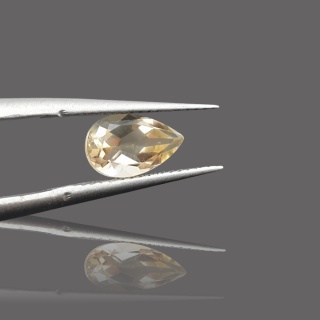 Citrine faceted teardrop 7-8x5 mm 1 pc