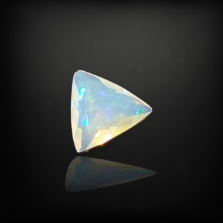 Ethiopian faceted opal 10x10 mm no A158
