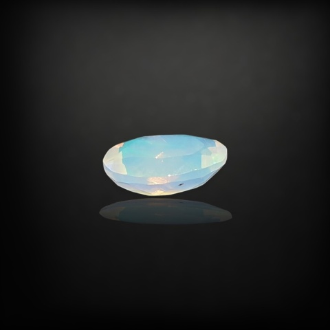 Ethiopian faceted opal 10x7 mm no A124