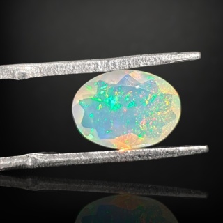 Ethiopian faceted opal 10x7 mm no A141