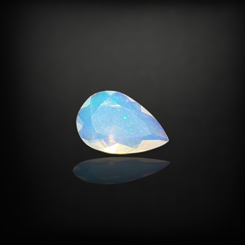 Ethiopian faceted opal 10x7 mm no A151
