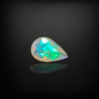 Ethiopian faceted opal 10x7 mm no A180