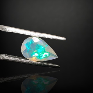 Ethiopian faceted opal 10x7 mm no A180
