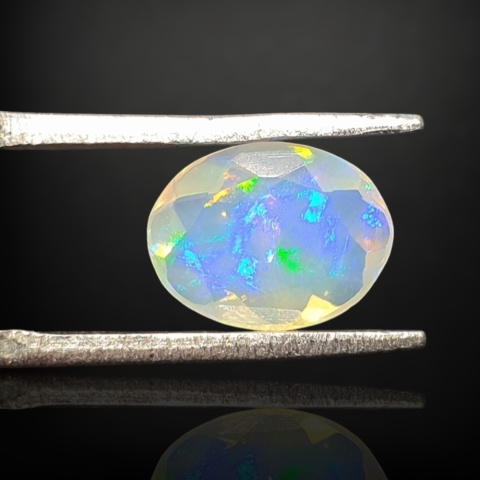 Ethiopian faceted opal 10x8 mm no A108