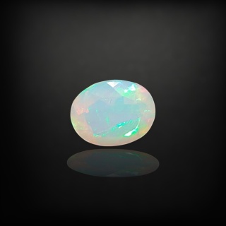 Ethiopian faceted opal 10x8 mm no A114