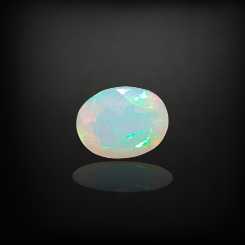 Ethiopian faceted opal 10x8 mm no A114