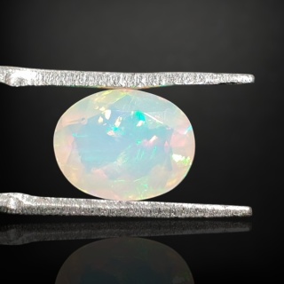 Ethiopian faceted opal 10x8 mm no A114