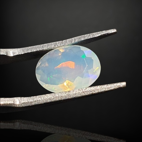 Ethiopian faceted opal 10x8 mm no A143