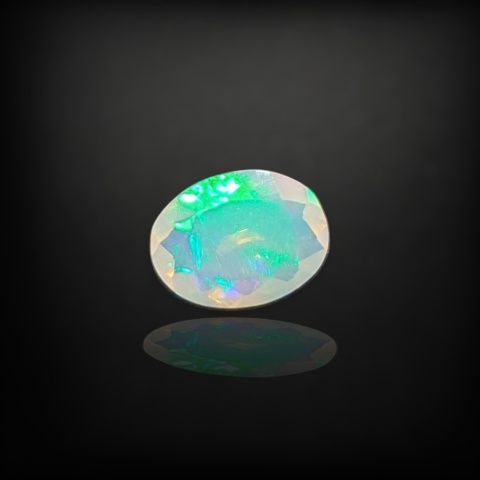 Ethiopian faceted opal 10x8 mm no A159