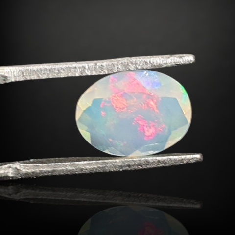 Ethiopian faceted opal 10x8 mm no A159