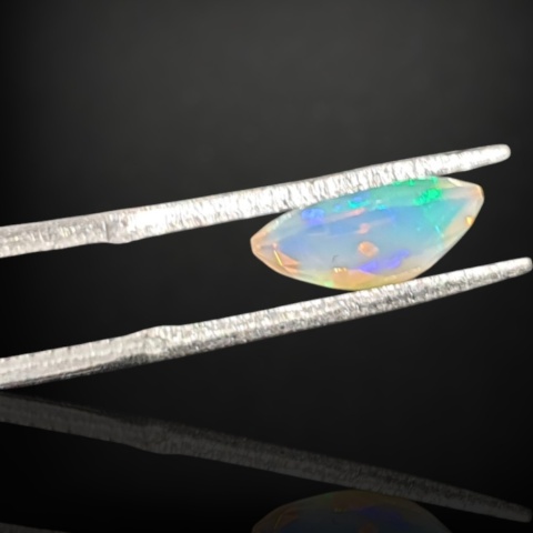 Ethiopian faceted opal 10x8 mm no A159