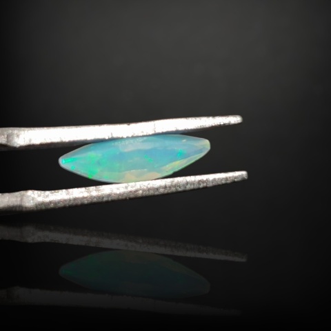 Ethiopian faceted opal 11x4 mm no A198