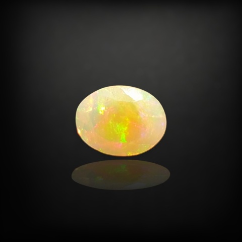 Ethiopian faceted opal 11x8 mm no A137
