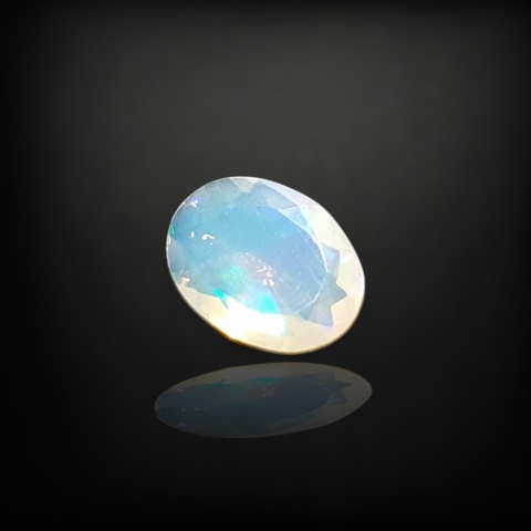 Ethiopian faceted opal 11x8 mm no A154
