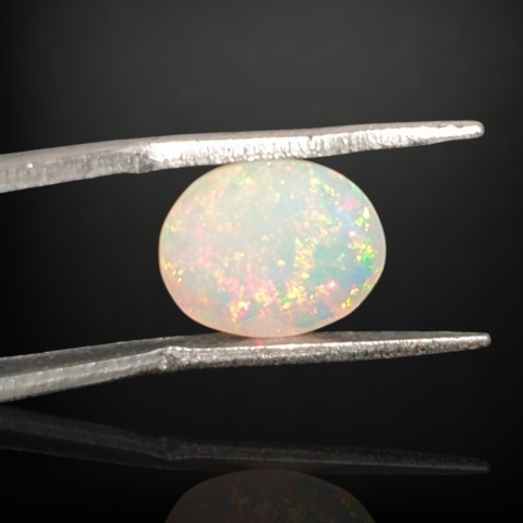 Ethiopian faceted opal 11x9 mm no A113