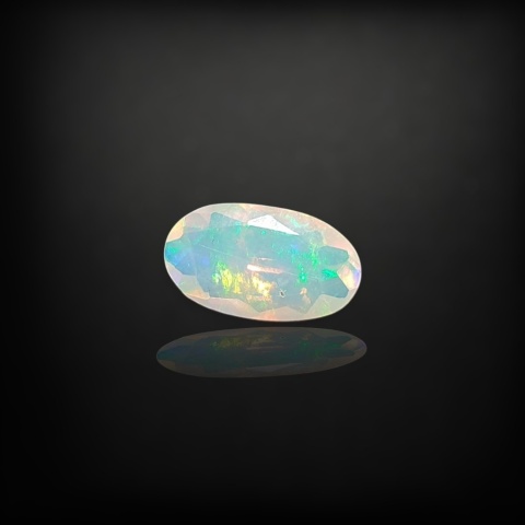 Ethiopian faceted opal 12x7 mm no A155