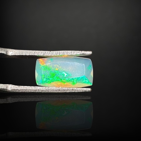 Ethiopian faceted opal 12x7 mm no A168