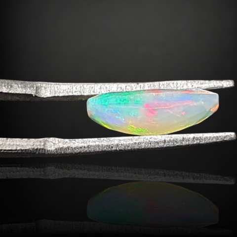 Ethiopian faceted opal 12x7 mm no A168