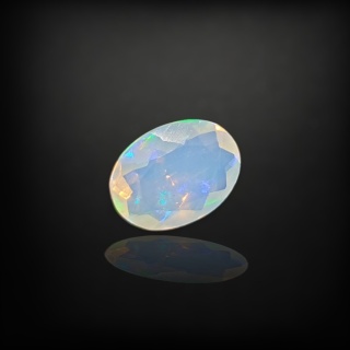 Ethiopian faceted opal 12x9 mm no A112