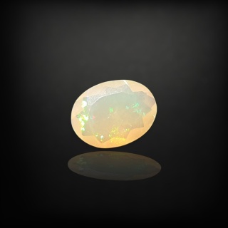 Ethiopian faceted opal 12x9 mm no A153