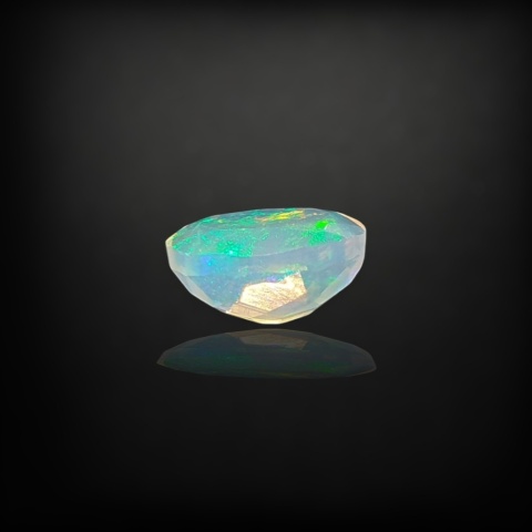 Ethiopian faceted opal 8x6 mm no A135