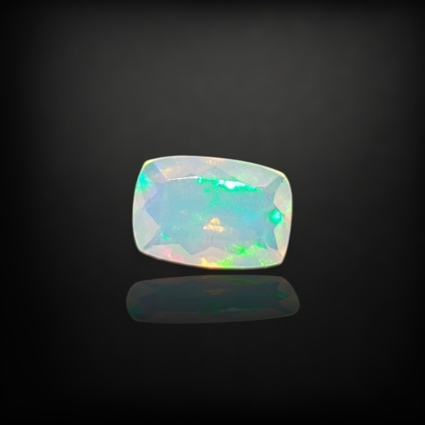 Ethiopian faceted opal 8x6 mm no A197