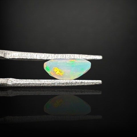 Ethiopian faceted opal 8x6 mm no A197