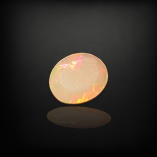 Ethiopian faceted opal 8x7 mm no A133