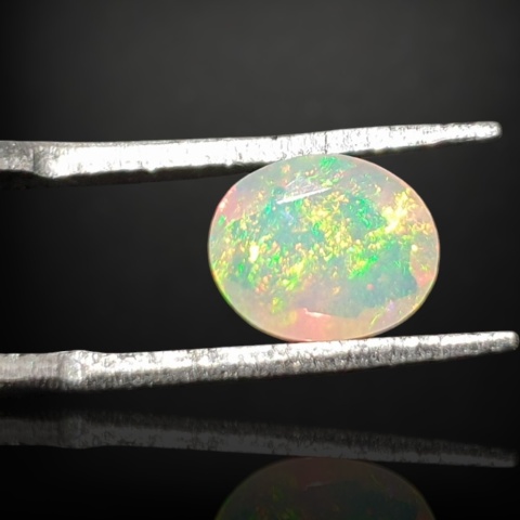 Ethiopian faceted opal 8x7 mm no A149