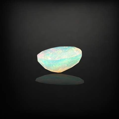 Ethiopian faceted opal 8x7 mm no A149