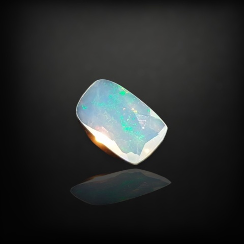 Ethiopian faceted opal 9x6 mm no A144