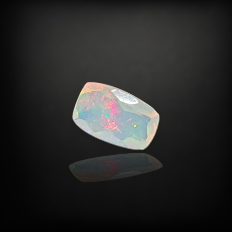Ethiopian faceted opal 9x6 mm no A178