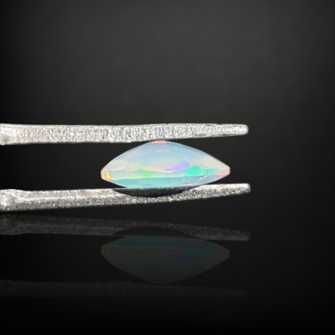 Ethiopian faceted opal 9x6 mm no A181