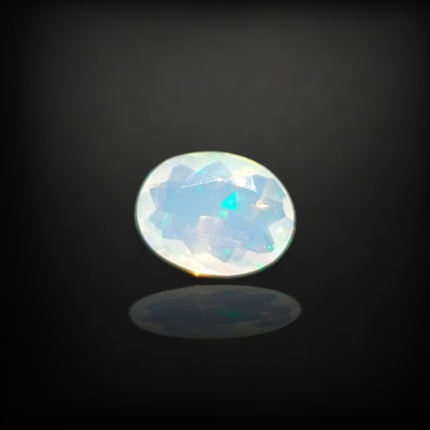 Ethiopian faceted opal 9x7 mm no A116