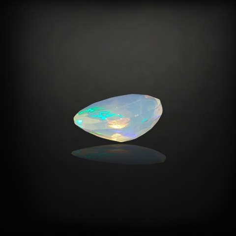 Ethiopian faceted opal 9x7 mm no A116