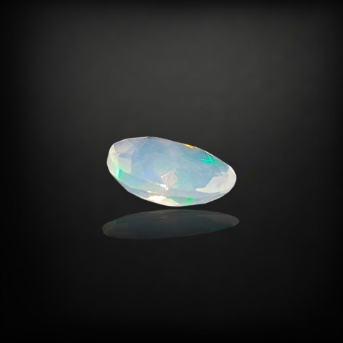 Ethiopian faceted opal 9x7 mm no A126
