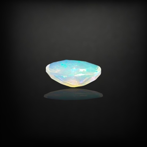 Ethiopian faceted opal 9x7 mm no A139