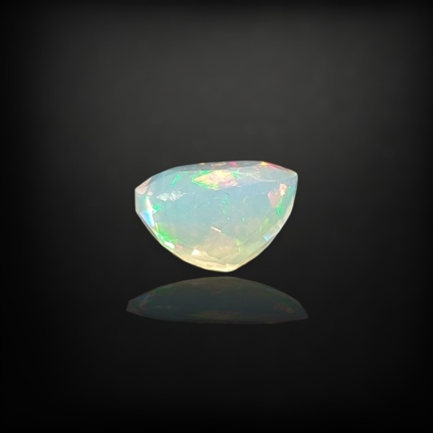 Ethiopian faceted opal 9x7 mm no A146