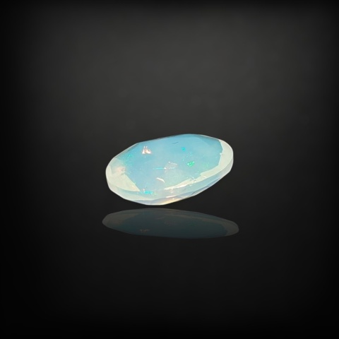 Ethiopian faceted opal 9x7 mm no A147