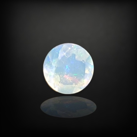 Ethiopian faceted opal fi 6 mm no A56