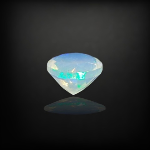 Ethiopian faceted opal fi 6 mm no A56